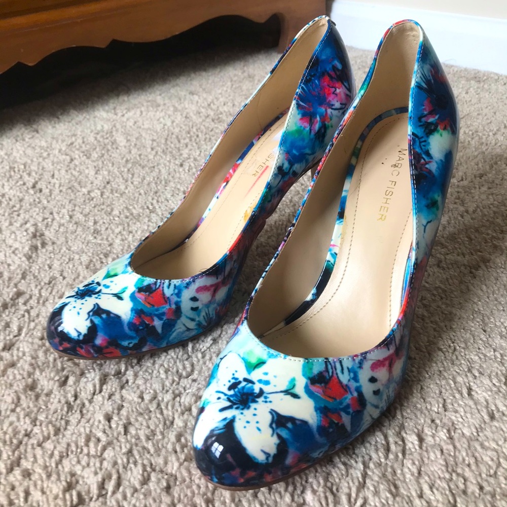 Flower High Heel Shoes